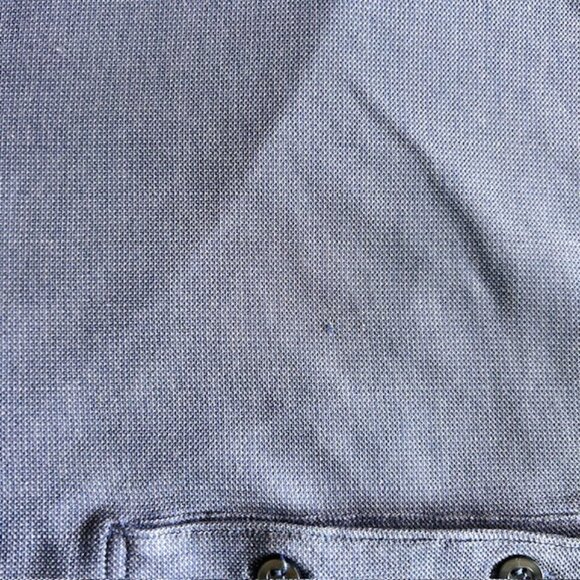 Flotta Mercantile Mens Polo XL Blue Gray Short Sleeves read - Picture 7 of 10